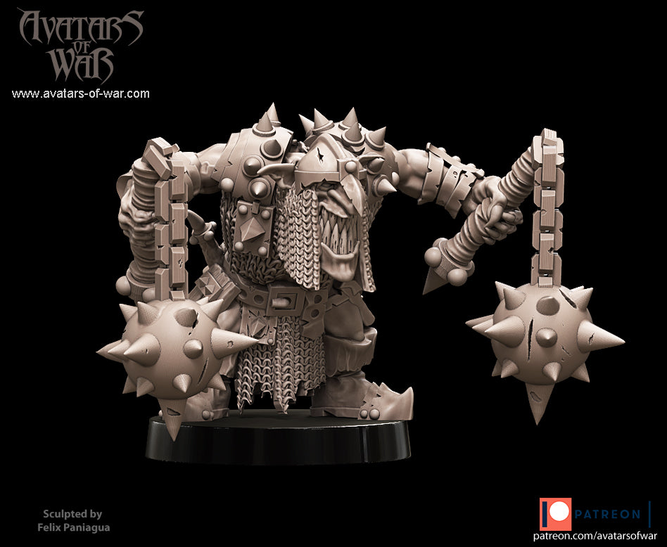 GOBLIN - Goblin Chief01 - BR - GOBLIN - Fantasy – Avatars of War - Legendary Heroes Patreon June 2021 - Batch 1a