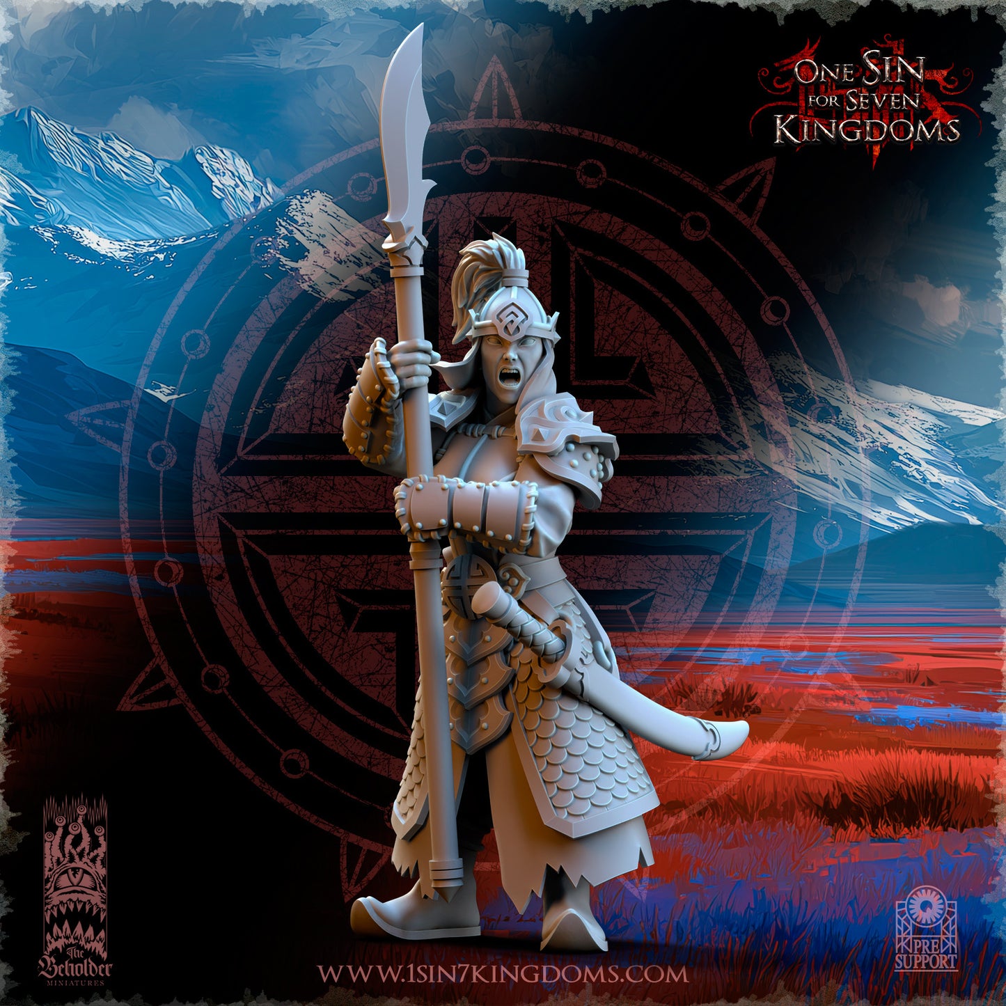 AS - Warrior alberd - BR - ASTARII - The Beholder Miniatures 25-09 Novità