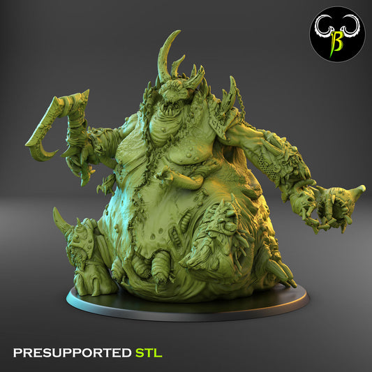 DL - Arch Desecrator Warrior - MULTI - DARK LEGIONS - CHAOS - DEMON - MONSTER - Fantasy – ClayBeastCreation - 25-06
