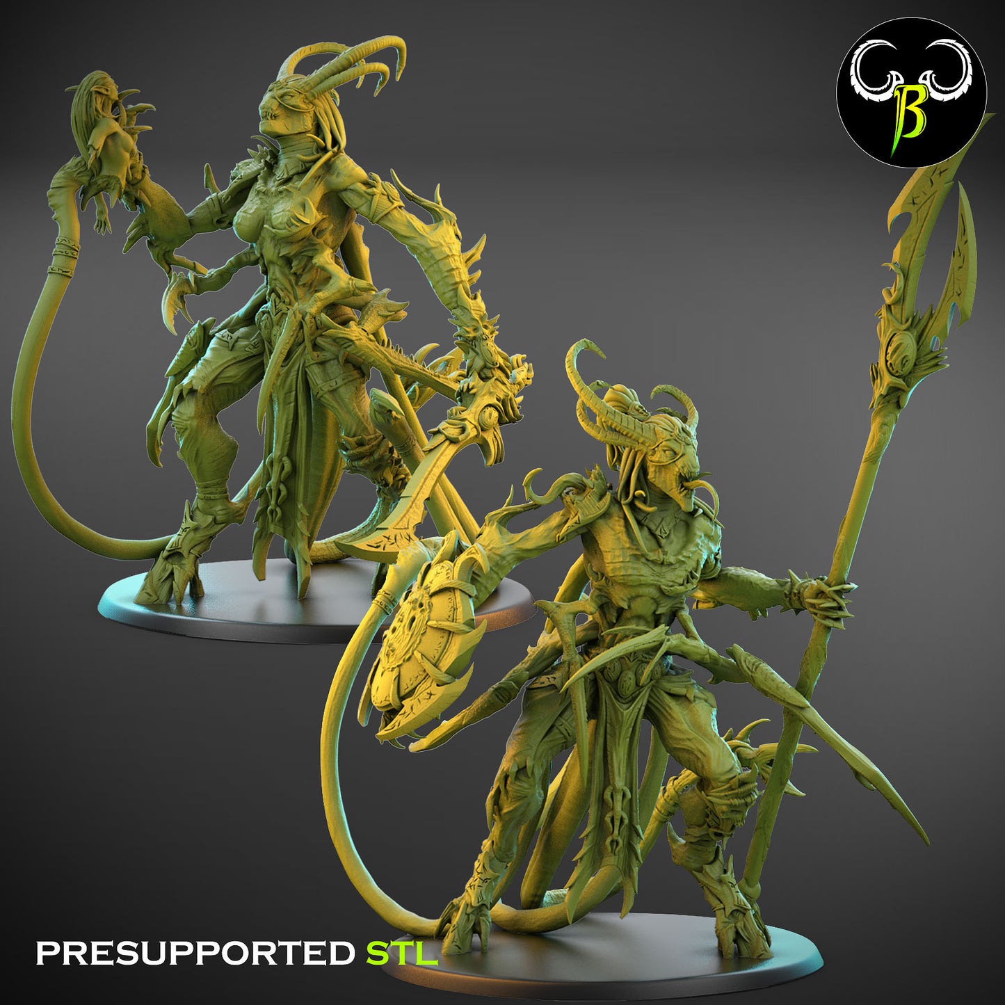 DL - ArchTentator Squad - BR - DARK LEGIONS - Fantasy – ClayBeastCreation - 25-05 New