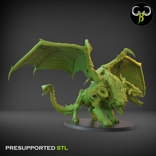 FB - Chimaeron - MULTI - FALLEN BEAST - CHAOS - DEMON - MONSTER - Fantasy – ClayBeastCreation