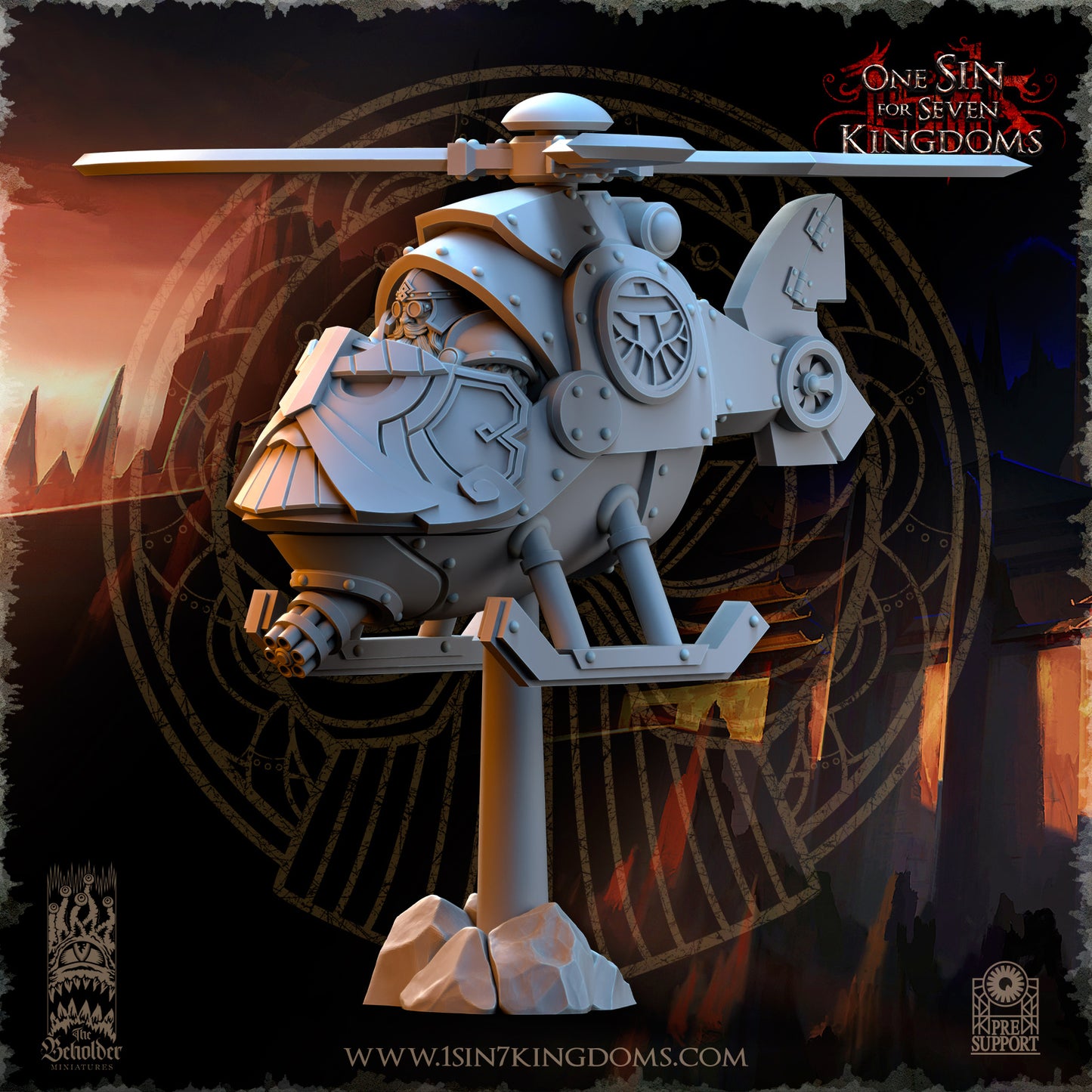 DK - Sky Thunder - MULTI – DWARVEN KINGDOM - Fantasy – The Beholder Miniatures 25-04