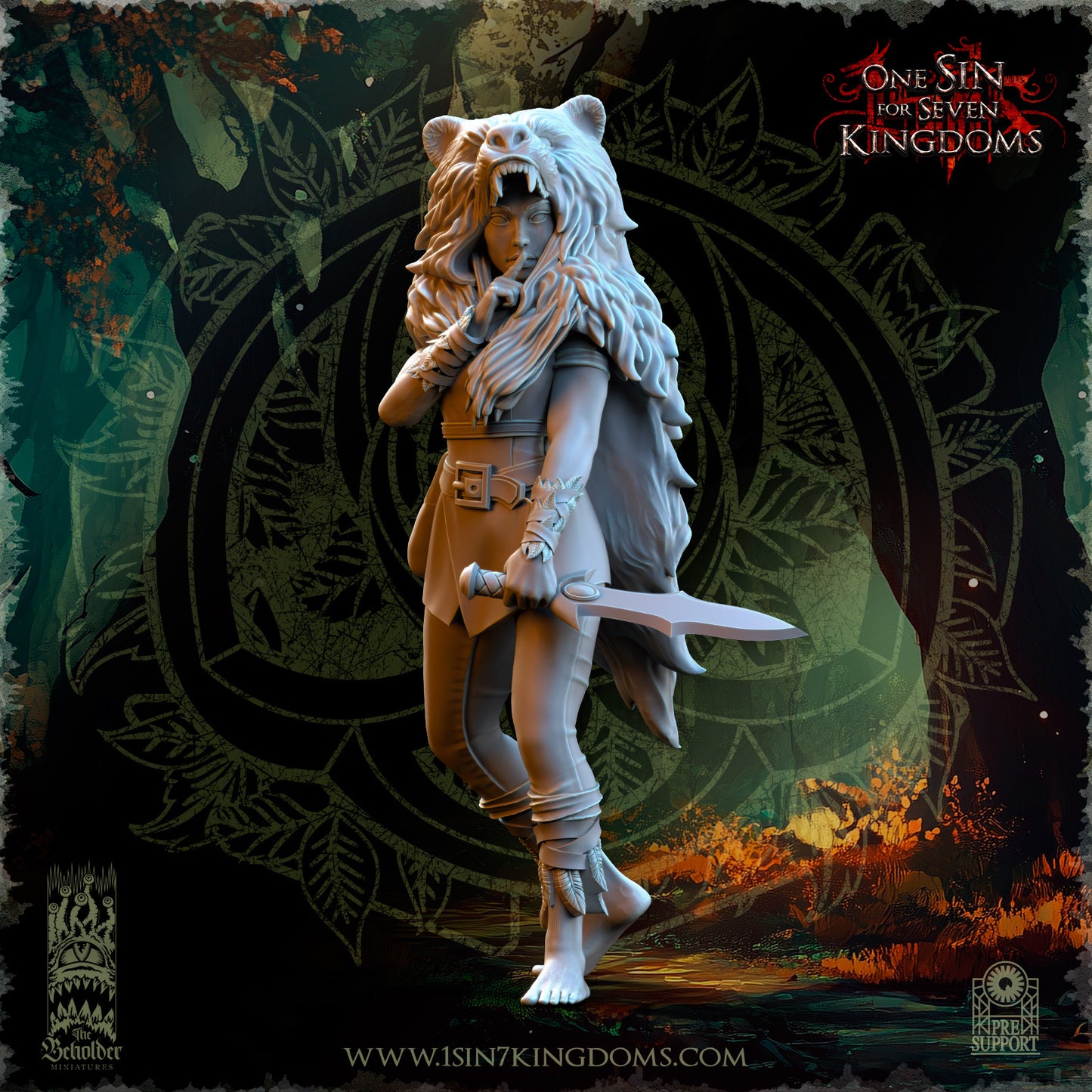 EE - Beastmasters - BR - EVERGREEN ELVES - The Beholder Miniatures 25-10 Novità