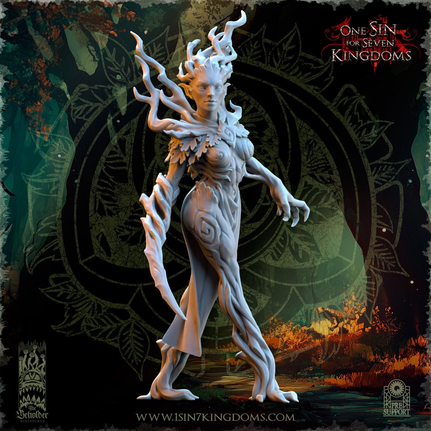 EE - Druades - BR – EVERGREEN ELVES - Fantasy – The Beholder Miniatures 25-05
