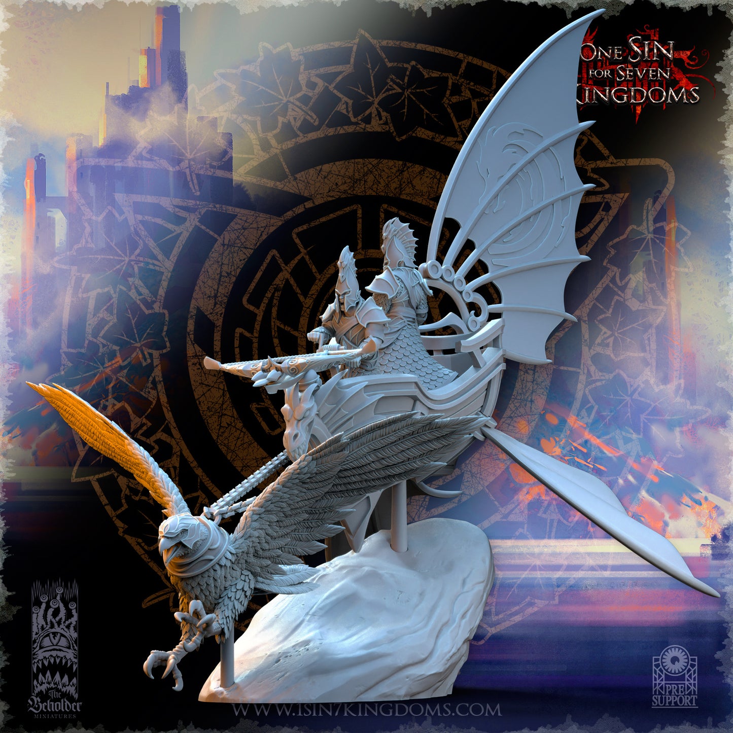 DK - Ingénieurs de guerre - BR – ROYAUME DES NAINS - Fantasy – The Beholder Miniatures 25-05 Nouveau