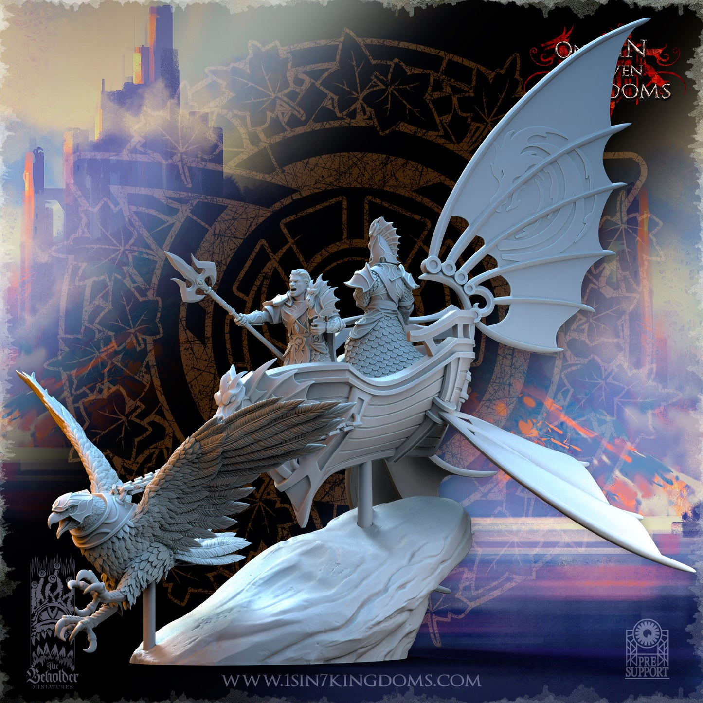 DK - Ingénieurs de guerre - BR – ROYAUME DES NAINS - Fantasy – The Beholder Miniatures 25-05 Nouveau