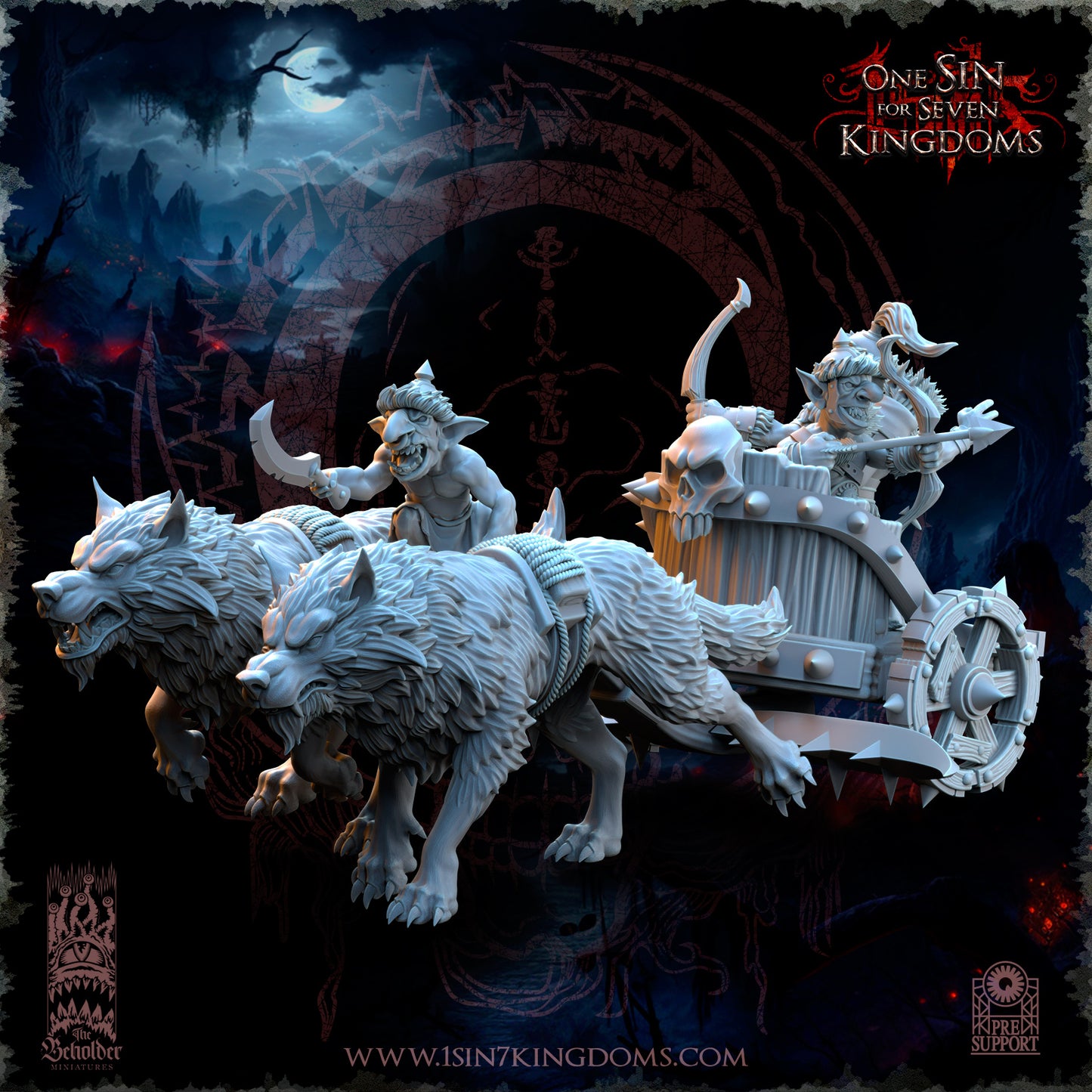 EE - Ohru Tree Shepherd - MULTI – ELFES À FEUILLES PERSISTANTES - Fantasy – The Beholder Miniatures 25-04