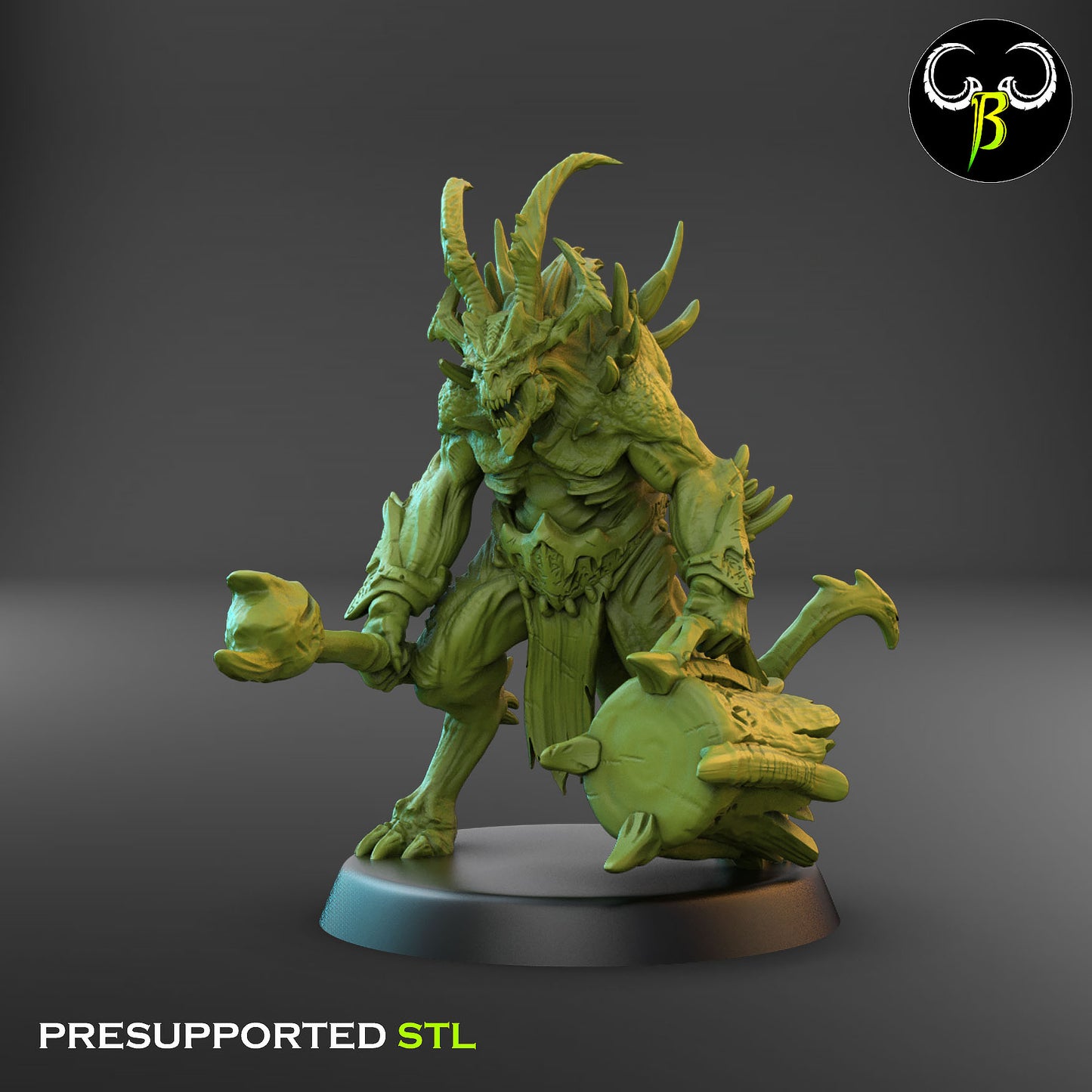DL - GoreBreaker Squad - BR - DARK LEGIONS - CHAOS - DEMON - Fantasy – ClayBeastCreation - 25-04