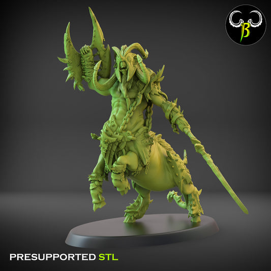 FB - GreatHorn Huntlord - BR - FALLEN BEAST - Fantasy – ClayBeastCreation