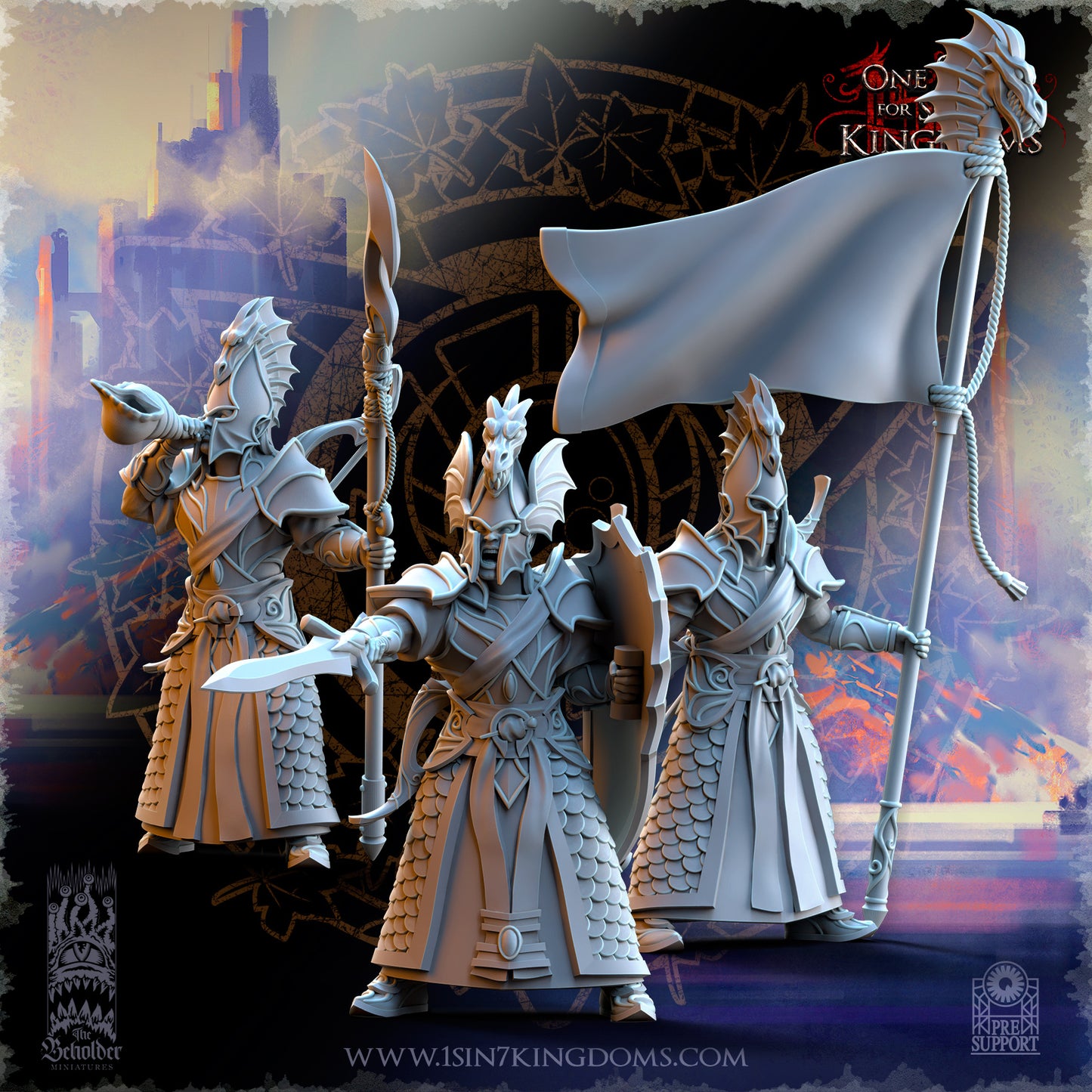DK - Ingénieurs de guerre - BR – ROYAUME DES NAINS - Fantasy – The Beholder Miniatures 25-05 Nouveau