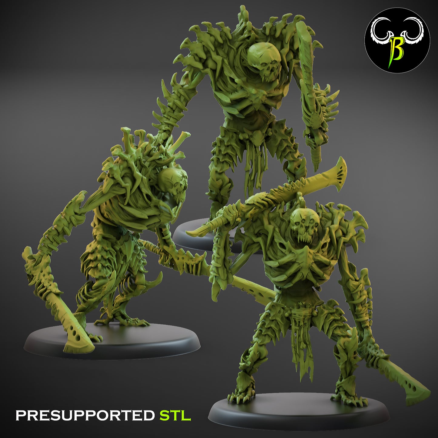 DL - Spawn of Depravation Male Squad - BR - DARK LEGIONS - Fantasy – ClayBeastCreation - 25-05 Nouveau