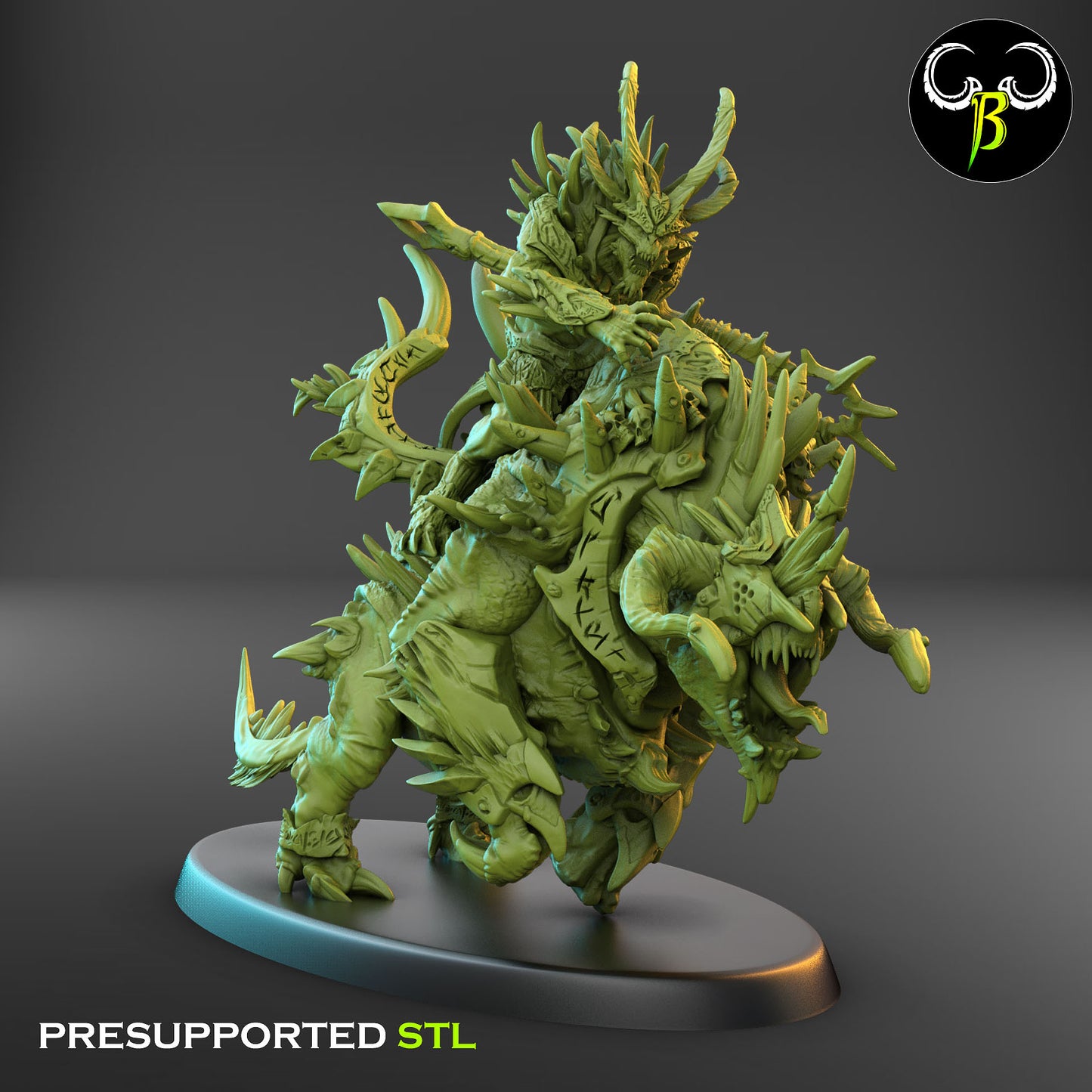 DL - Spawn of Depravation Male Squad - BR - DARK LEGIONS - Fantasy – ClayBeastCreation - 25-05 Nouveau