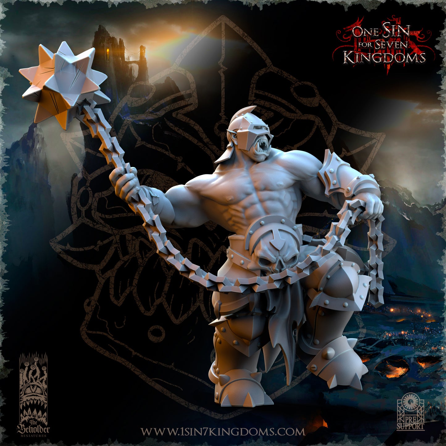 EE - Ohru Tree Shepherd - MULTI – ELFES À FEUILLES PERSISTANTES - Fantasy – The Beholder Miniatures 25-04