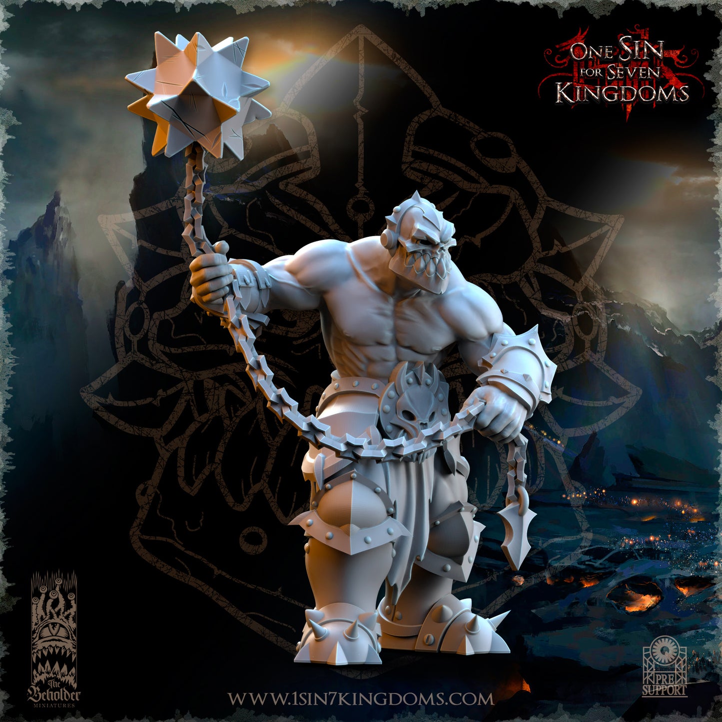 EE - Ohru Tree Shepherd - MULTI – ELFES À FEUILLES PERSISTANTES - Fantasy – The Beholder Miniatures 25-04
