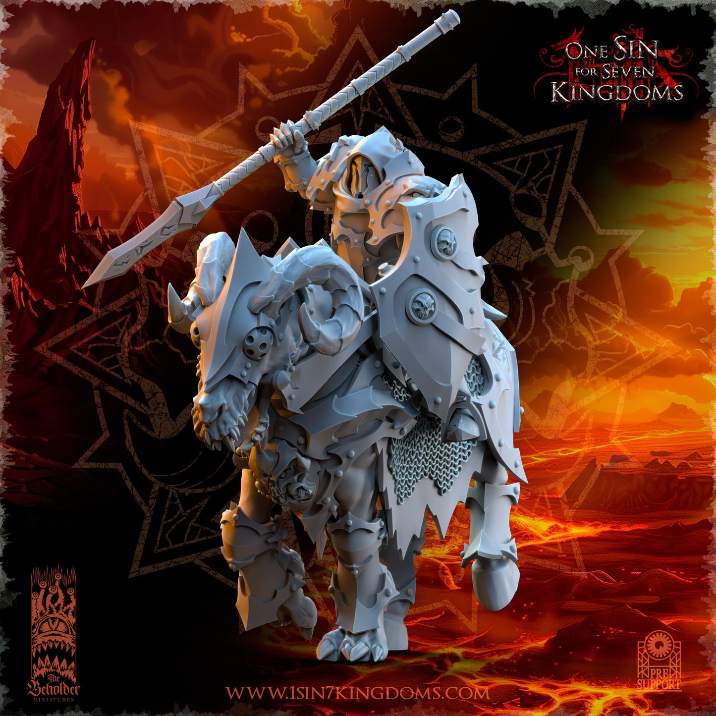 EE - Ohru Tree Shepherd - MULTI – ELFES À FEUILLES PERSISTANTES - Fantasy – The Beholder Miniatures 25-04
