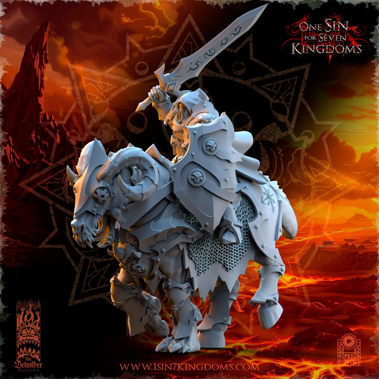 EE - Ohru Tree Shepherd - MULTI – ELFES À FEUILLES PERSISTANTES - Fantasy – The Beholder Miniatures 25-04