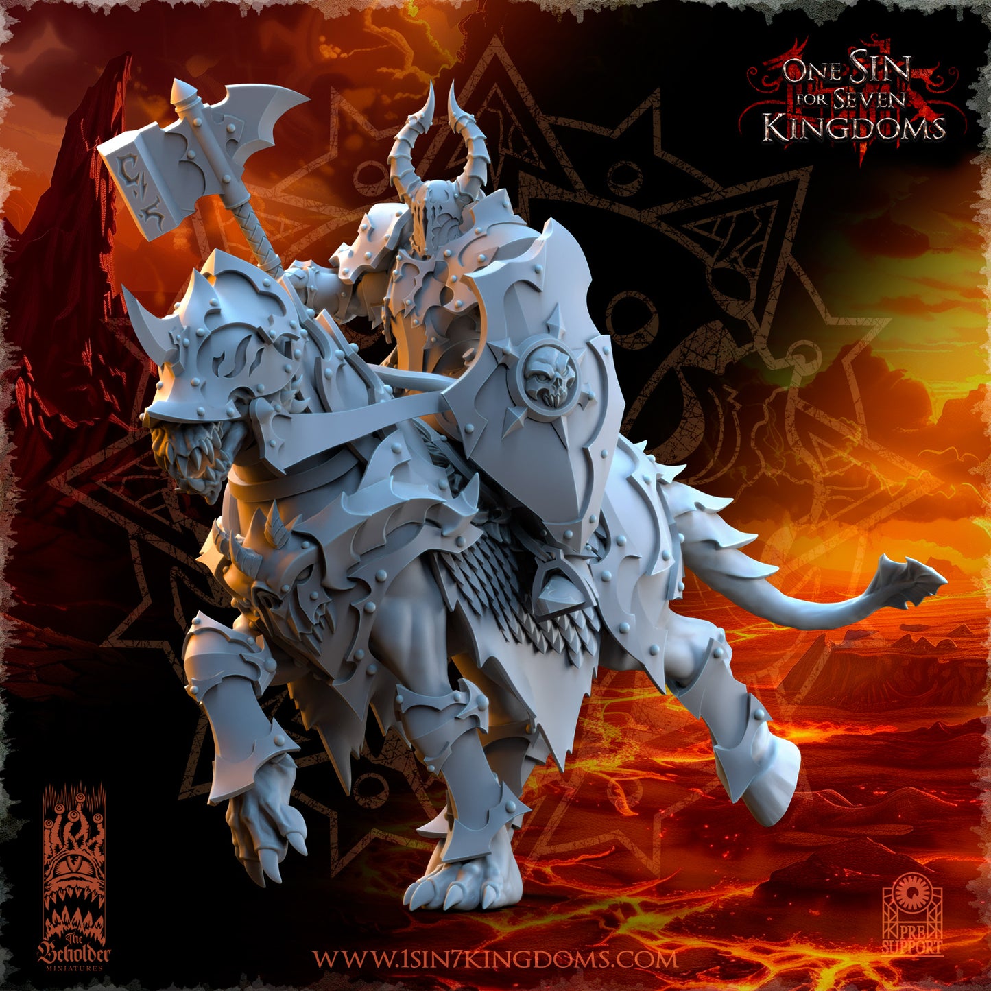 EE - Ohru Tree Shepherd - MULTI – ELFES À FEUILLES PERSISTANTES - Fantasy – The Beholder Miniatures 25-04
