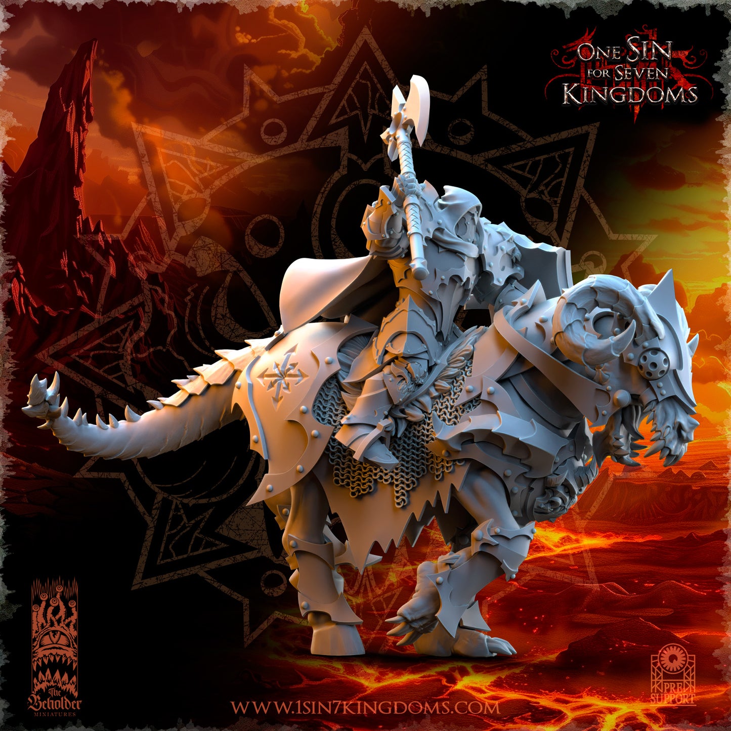 EE - Ohru Tree Shepherd - MULTI – ELFES À FEUILLES PERSISTANTES - Fantasy – The Beholder Miniatures 25-04