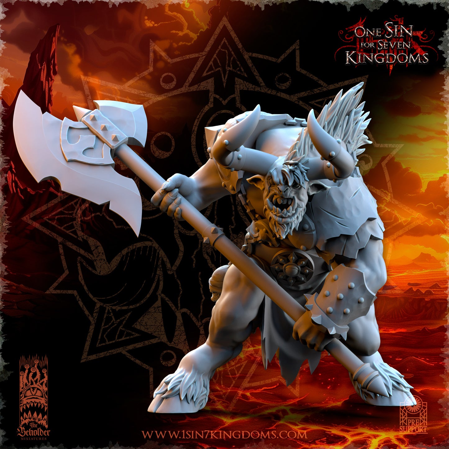 EE - Ohru Tree Shepherd - MULTI – ELFES À FEUILLES PERSISTANTES - Fantasy – The Beholder Miniatures 25-04