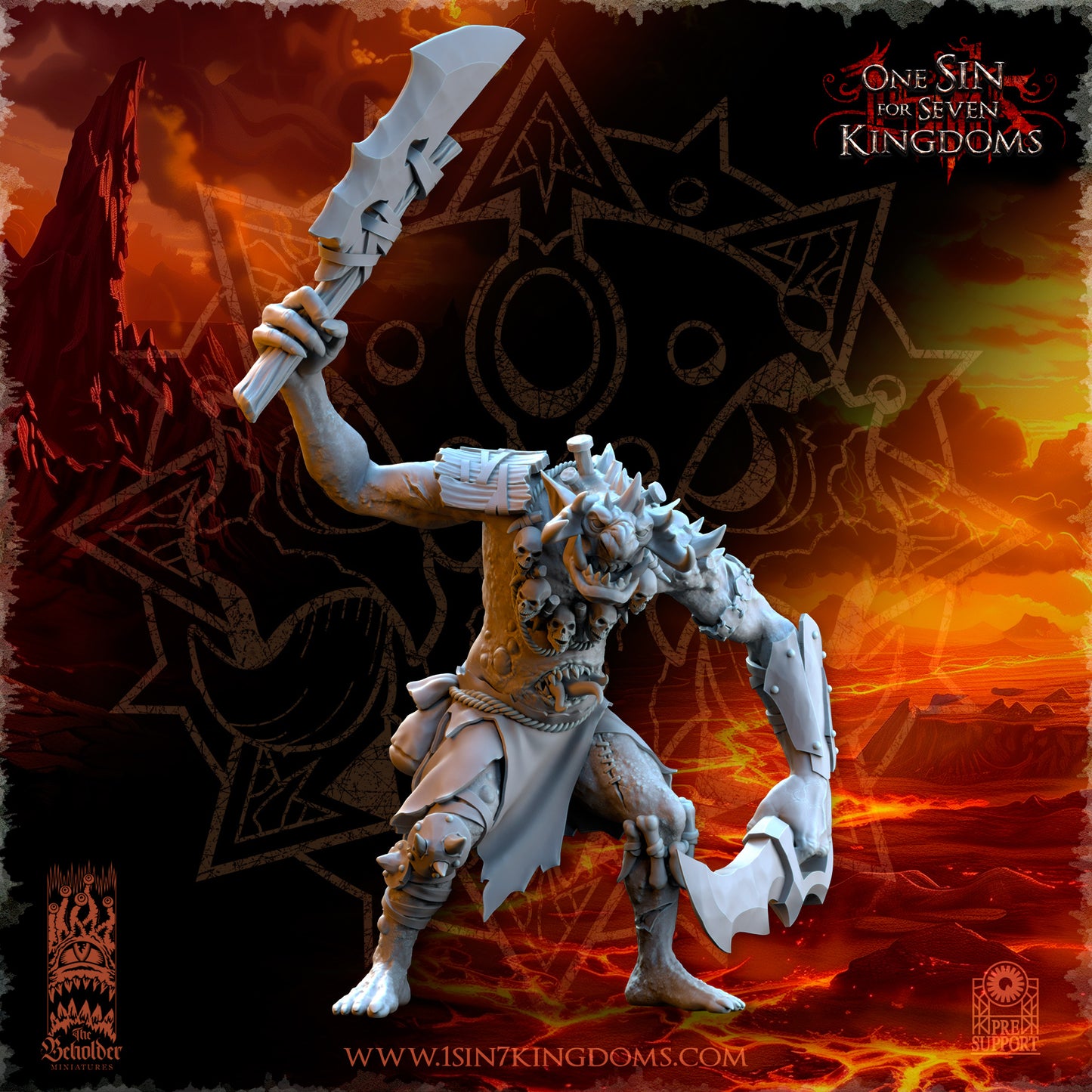 EE - Ohru Tree Shepherd - MULTI – ELFES À FEUILLES PERSISTANTES - Fantasy – The Beholder Miniatures 25-04