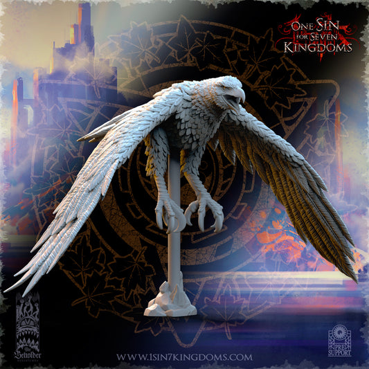 SE - Royal Eagle 1 - BR – SILVERMOON ELVES - MONSTER - Fantasy – The Beholder Miniatures 24-06