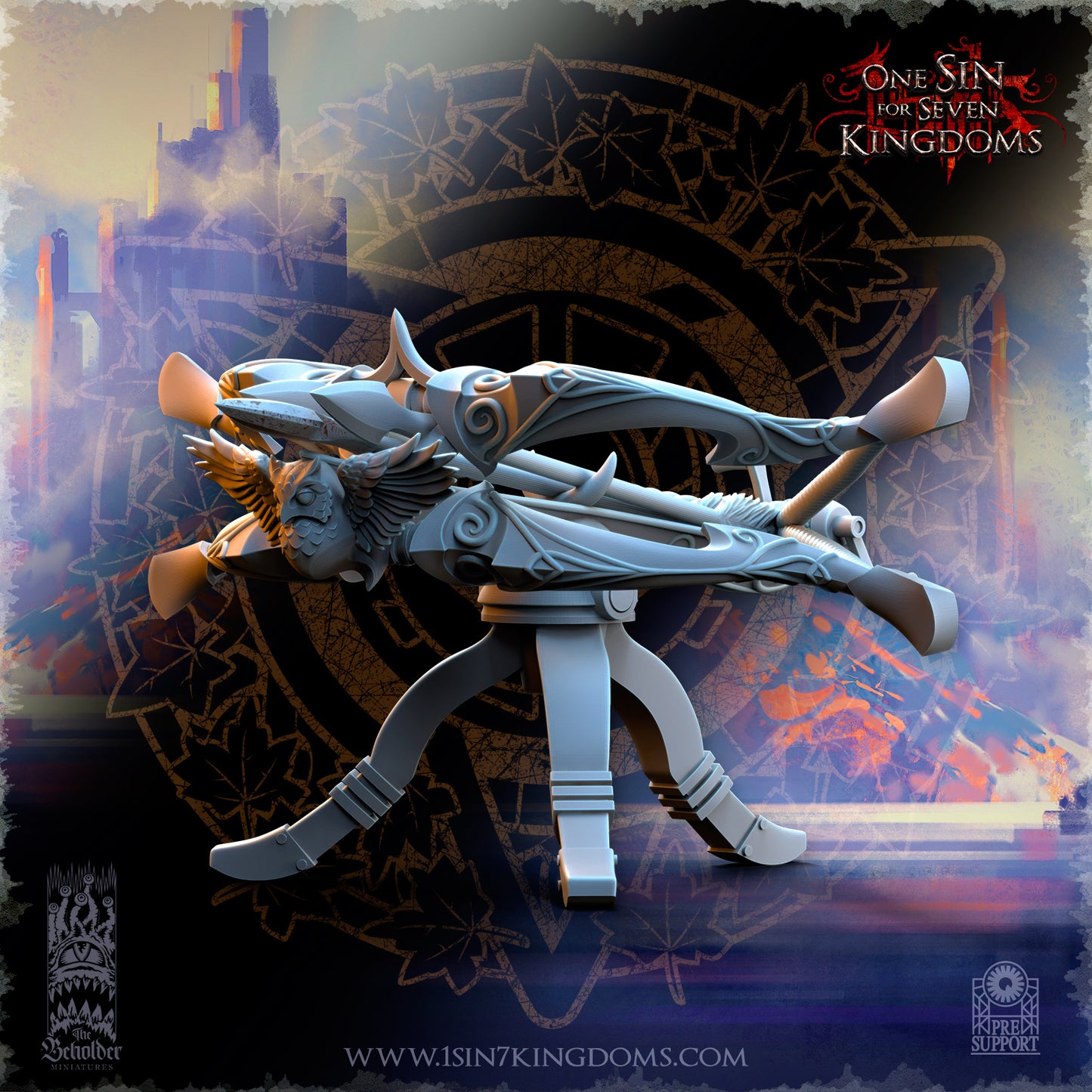 DK - Ingénieurs de guerre - BR – ROYAUME DES NAINS - Fantasy – The Beholder Miniatures 25-05 Nouveau