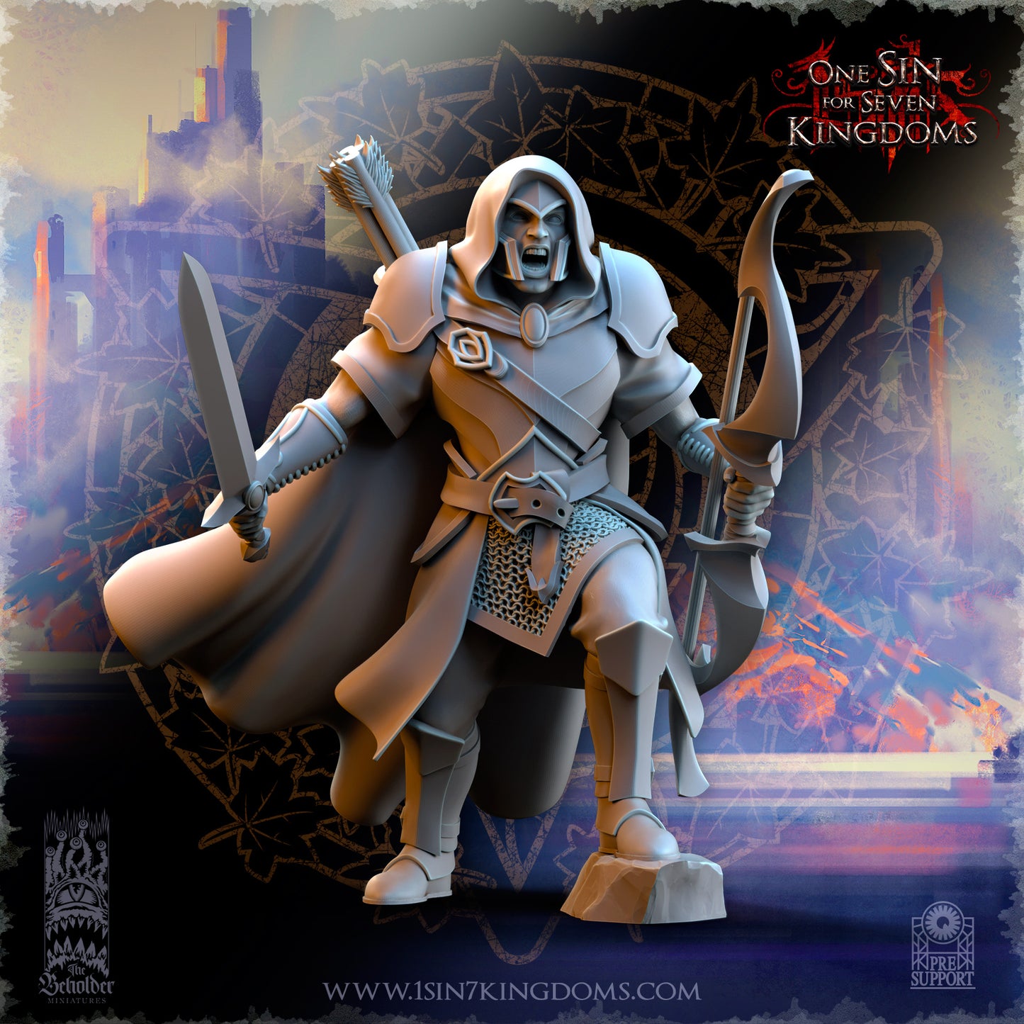 DK - Ingénieurs de guerre - BR – ROYAUME DES NAINS - Fantasy – The Beholder Miniatures 25-05 Nouveau