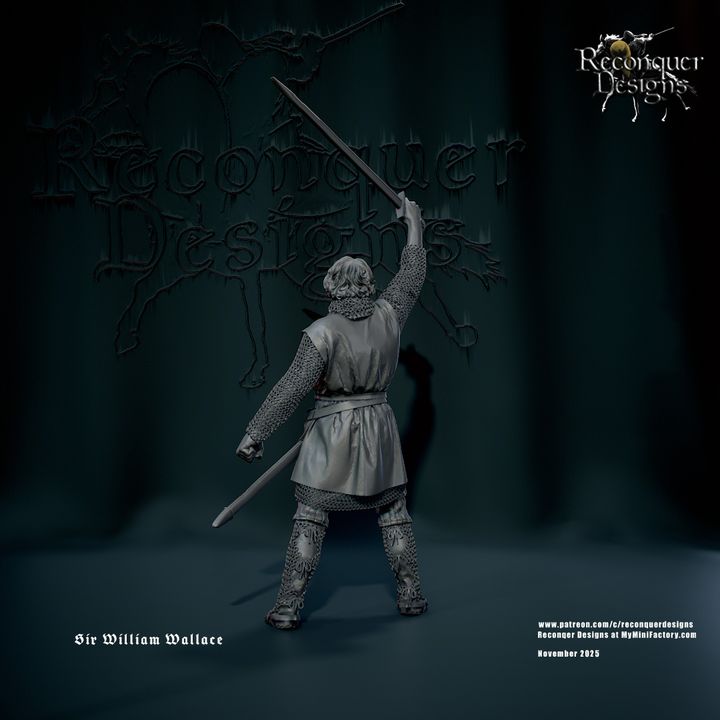 RD - Sir William Wallace - BR - Historical - Reconquer Designs 25-11 Novità