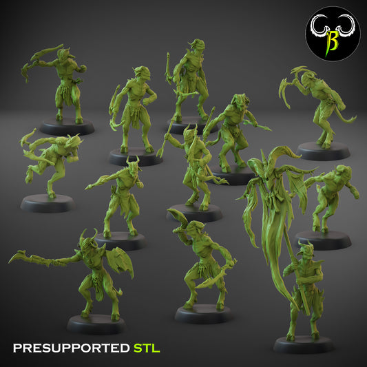 FB - Soul Scavengers with bow Squad - BR - FALLEN BEAST - Fantasy – ClayBeastCreation