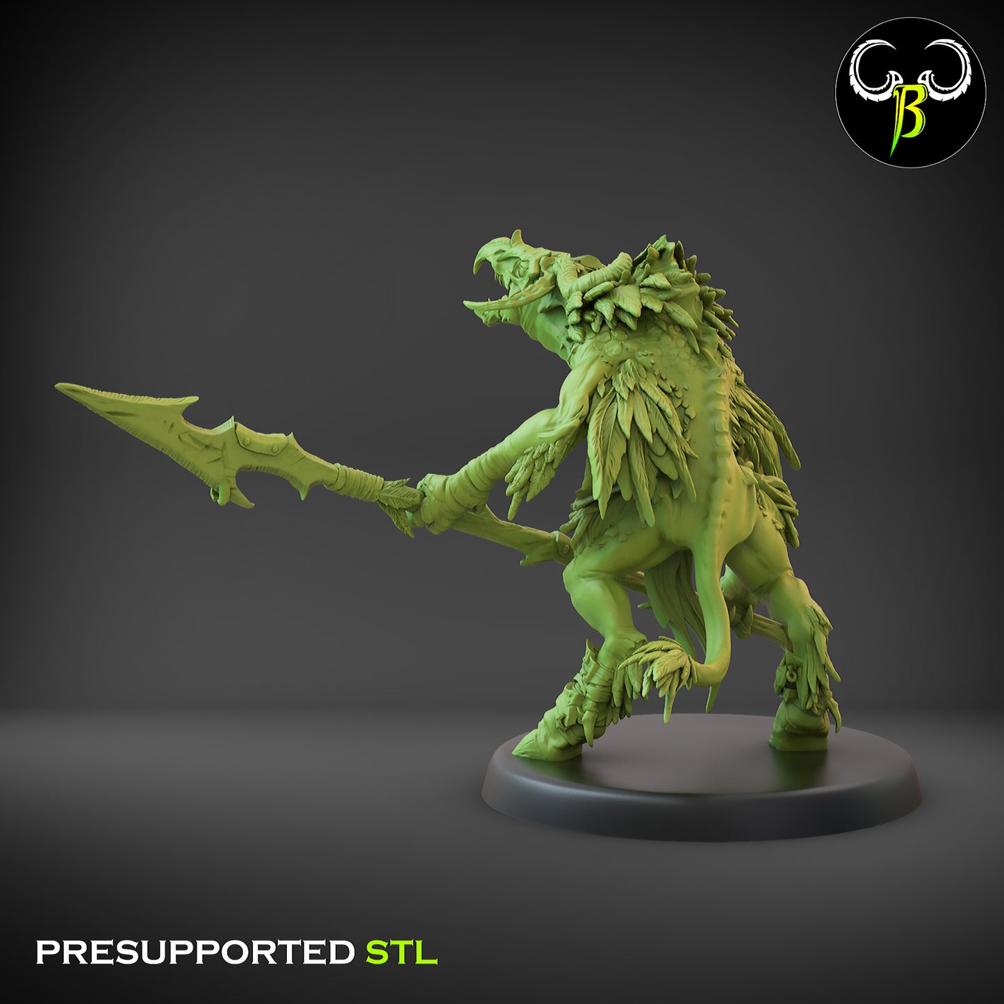 FB - Avian Chosen Lance Squad - BR - FALLEN BEAST - Fantasy – ClayBeastCreation
