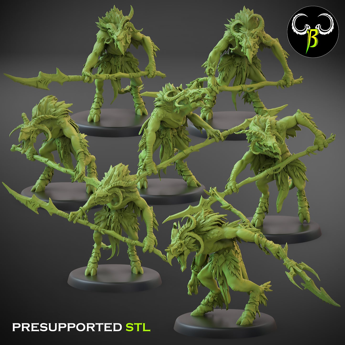 DL - Escouade féminine Spawn of Depravation - BR - DARK LEGIONS - Fantasy – ClayBeastCreation - 25-05 Nouveau