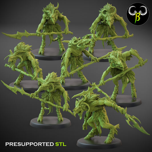 FB - Avian Chosen Lance Squad - BR - FALLEN BEAST - Fantasy – ClayBeastCreation