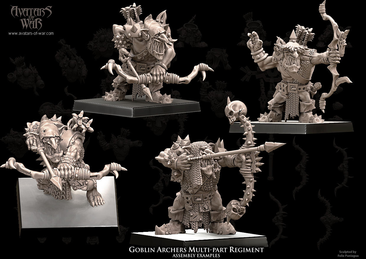 ORC - Orques de Fer avec un régiment d'armes puissantes - BR - ORCS - Fantasy – Avatars de Guerre