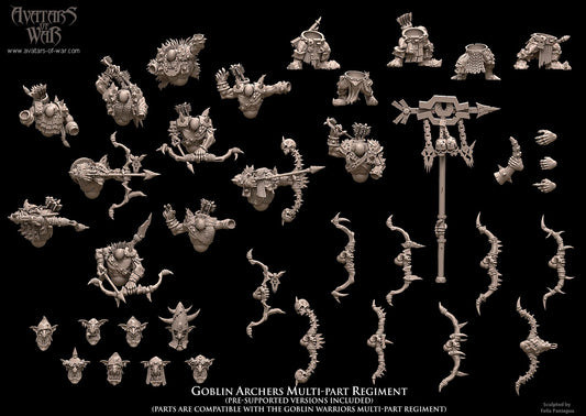 GOBLIN - Goblin Archers Regiment - MULTI - GOBLIN - Fantasy – Avatars of War