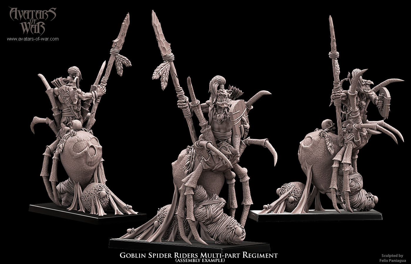 ORC - Orques de Fer avec un régiment d'armes puissantes - BR - ORCS - Fantasy – Avatars de Guerre