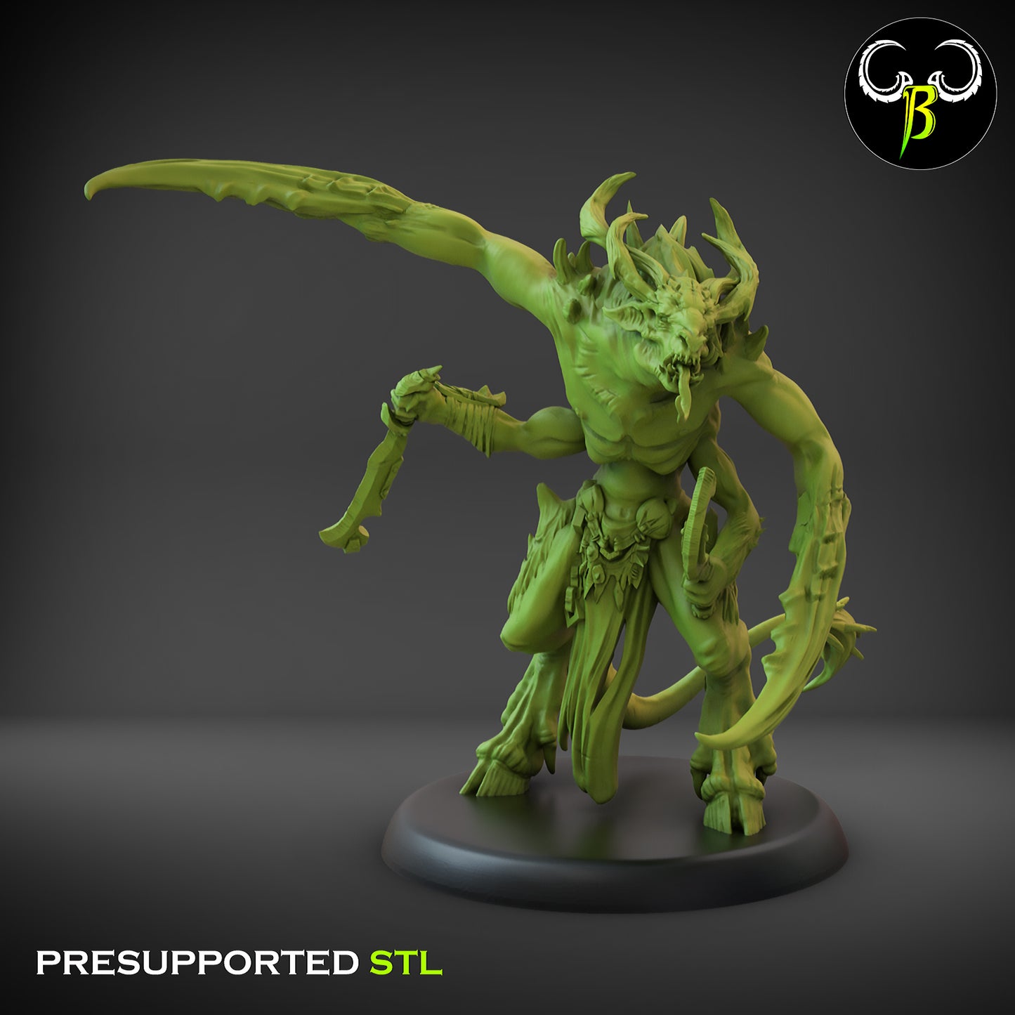 DL - Escouade féminine Spawn of Depravation - BR - DARK LEGIONS - Fantasy – ClayBeastCreation - 25-05 Nouveau