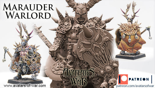 CHAOS - Marauder Warlord - BR - CHAOS - Fantasy – Avatars of War