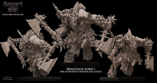 BEAST - Minotaurs Lord01 - BR - BEAST - Fantasy – Avatars of War