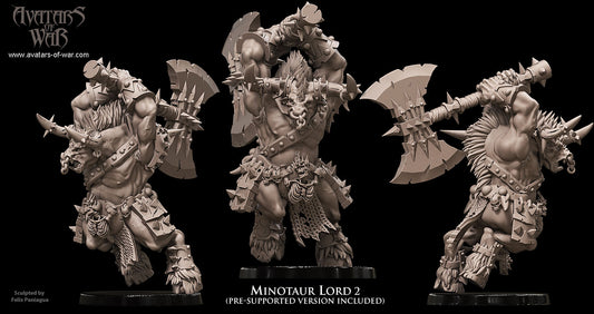 BEAST - Minotaurs Lord02 - BR - BEAST - Fantasy – Avatars of War
