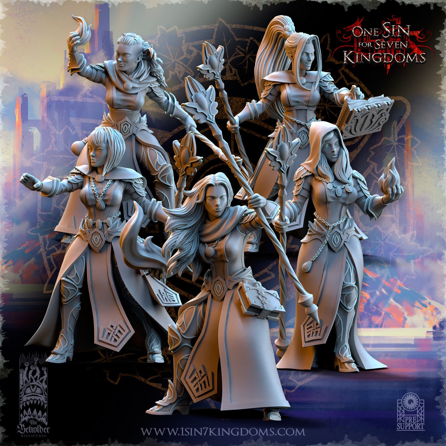 DK - Ingénieurs de guerre - BR – ROYAUME DES NAINS - Fantasy – The Beholder Miniatures 25-05 Nouveau