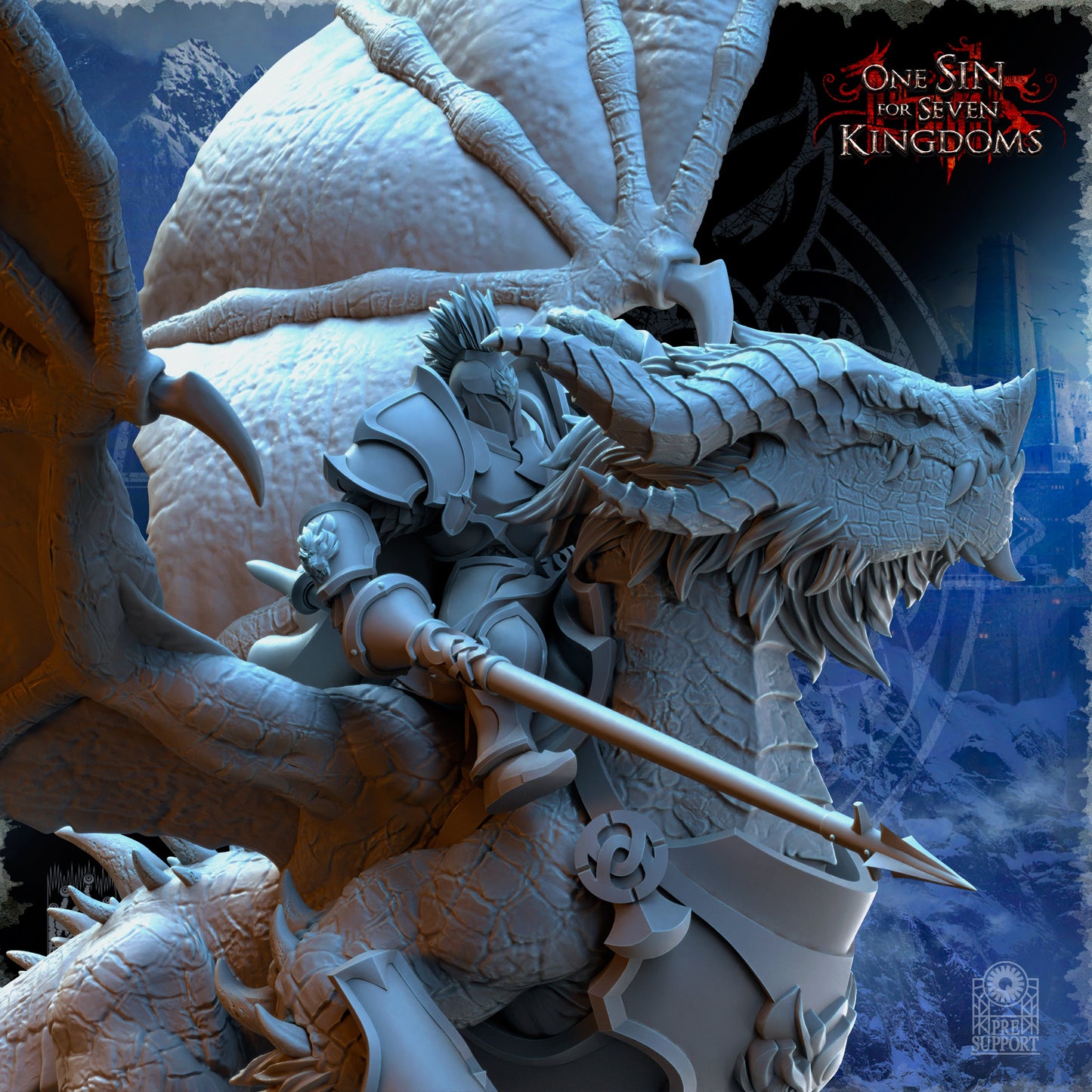 EE - Ohru Tree Shepherd - MULTI – ELFES À FEUILLES PERSISTANTES - Fantasy – The Beholder Miniatures 25-04