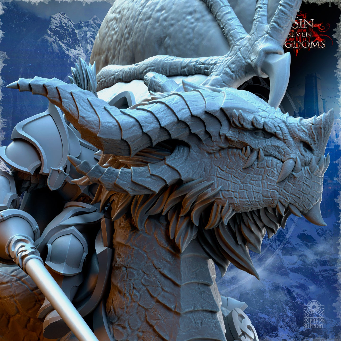 EE - Ohru Tree Shepherd - MULTI – ELFES À FEUILLES PERSISTANTES - Fantasy – The Beholder Miniatures 25-04