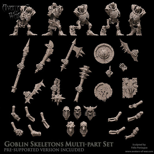 ORC - Orques de Fer avec un régiment d'armes puissantes - BR - ORCS - Fantasy – Avatars de Guerre