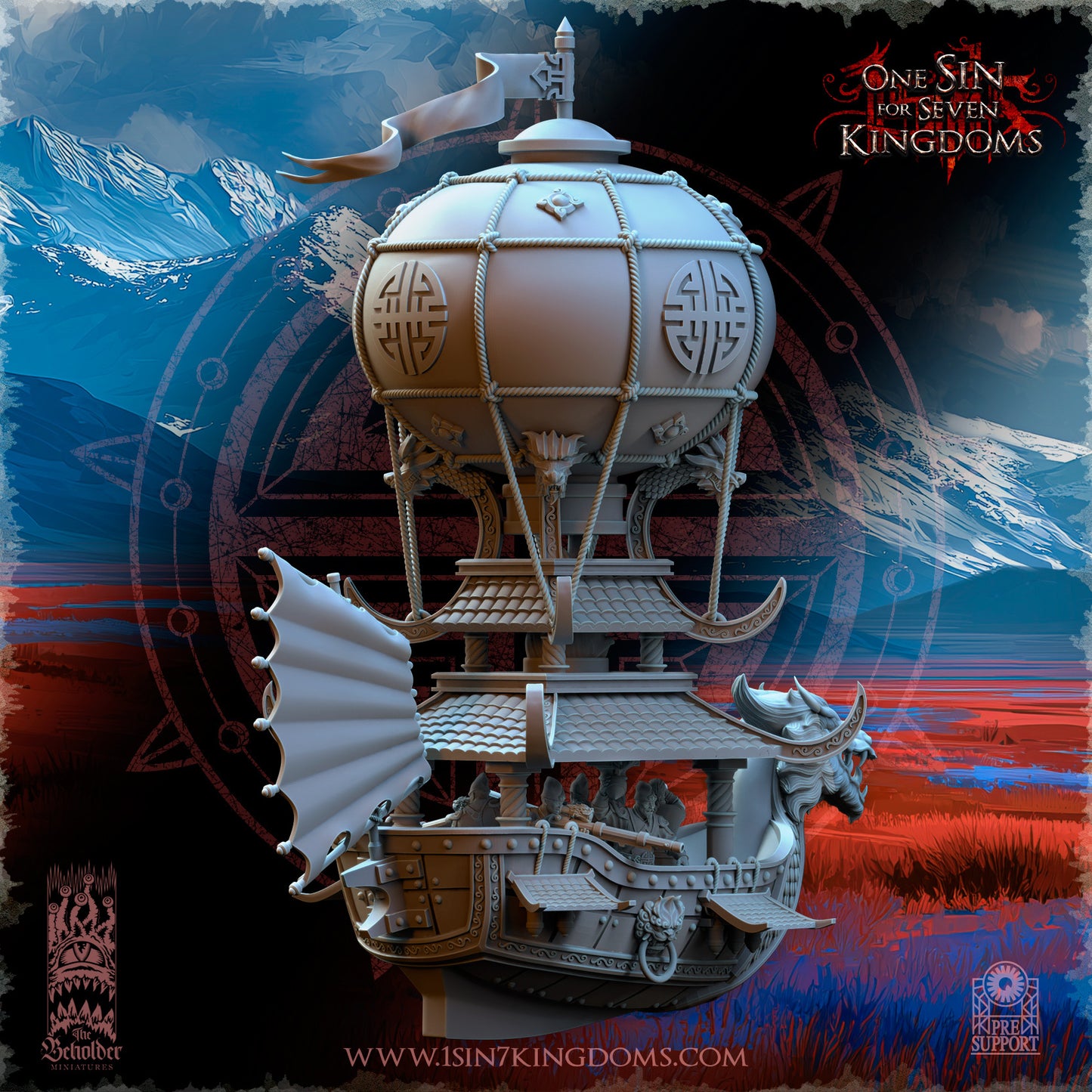 AS - Eternal Ship - MULTI – ASTARII - Fantasy – The Beholder Miniatures - 25-12 Novità