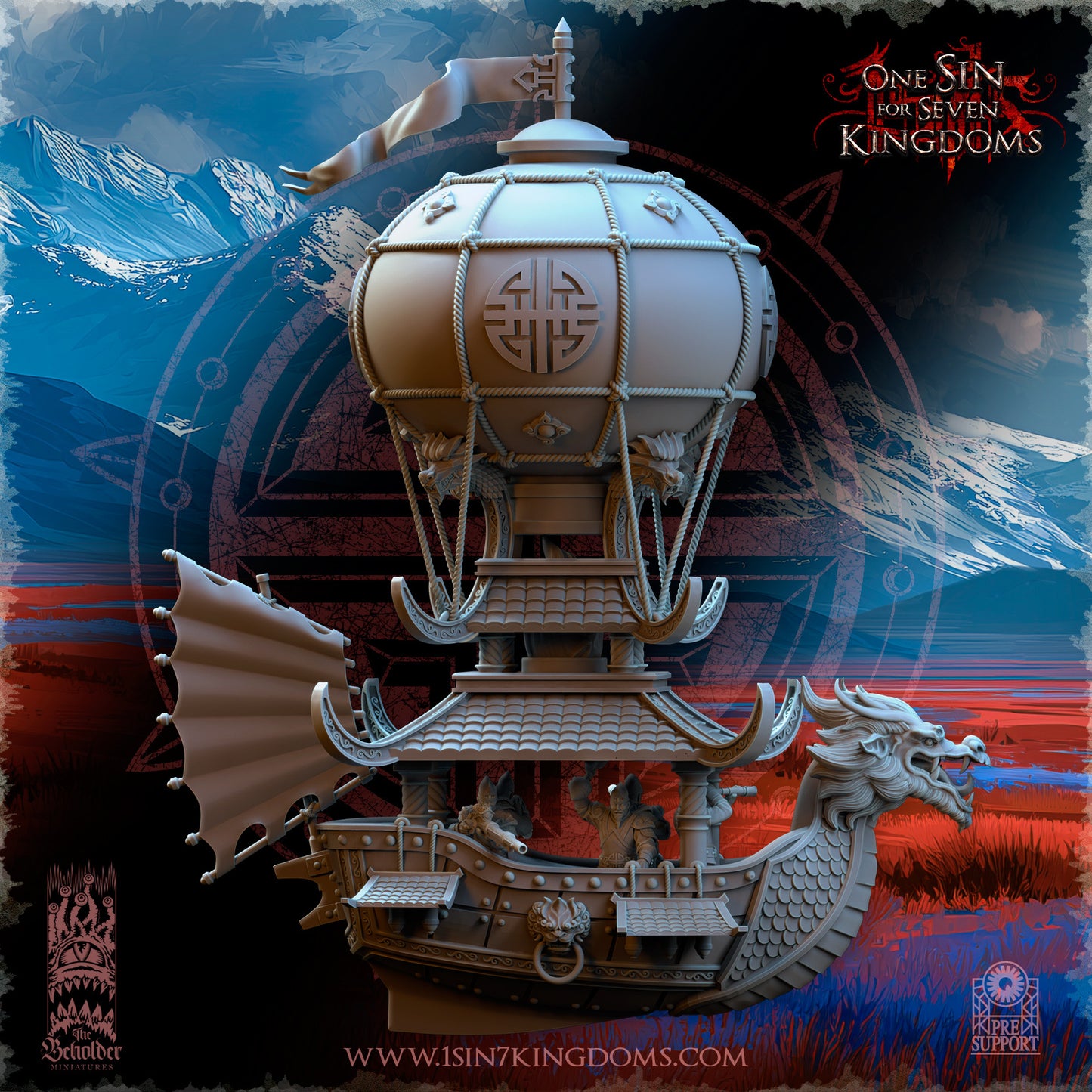 AS - Eternal Ship - MULTI – ASTARII - Fantasy – The Beholder Miniatures - 25-12 Novità