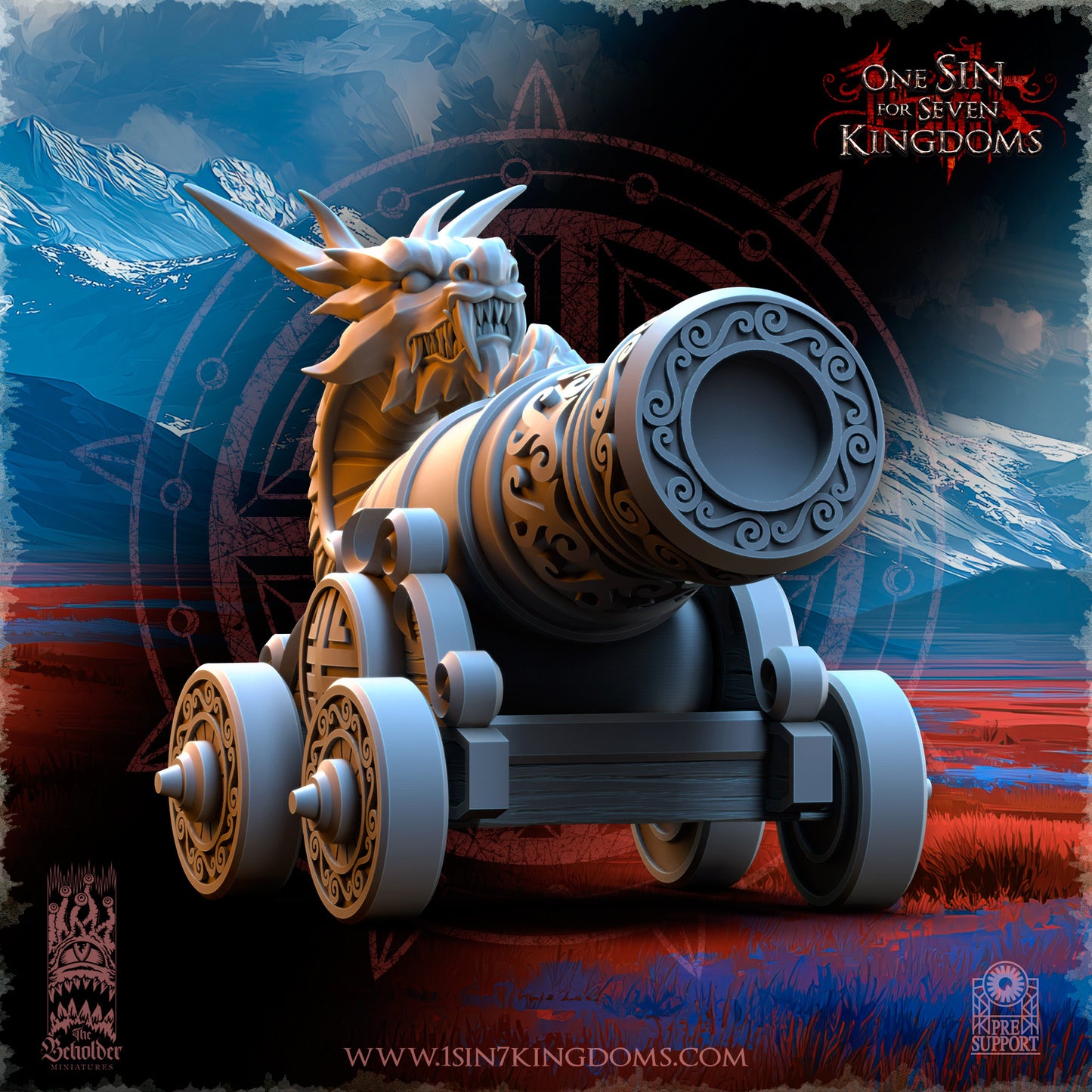 AS - Imperial Cannon - MULTI - ASTARII - The Beholder Miniatures 25-09 Novità