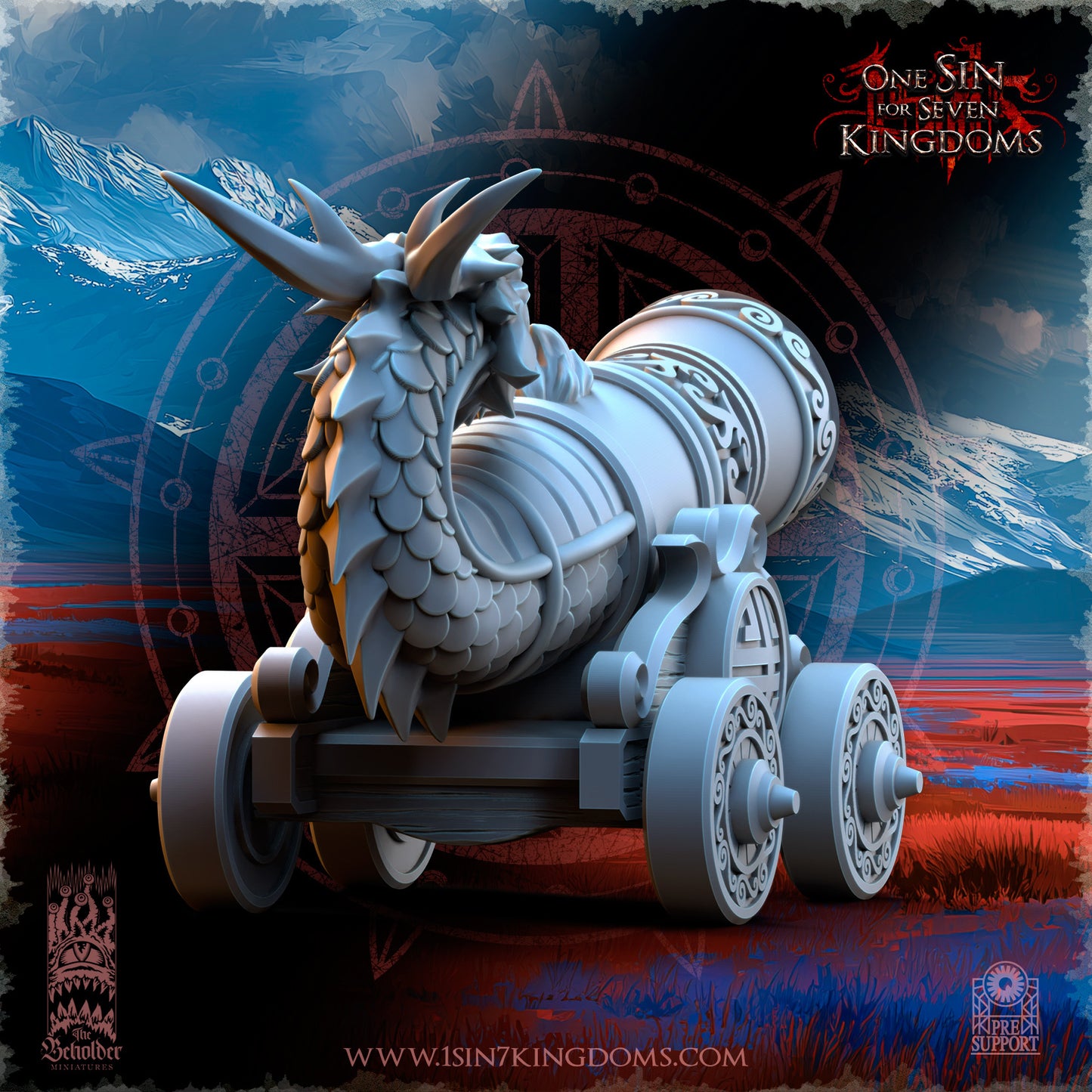 AS - Imperial Cannon - MULTI - ASTARII - The Beholder Miniatures 25-09 Novità