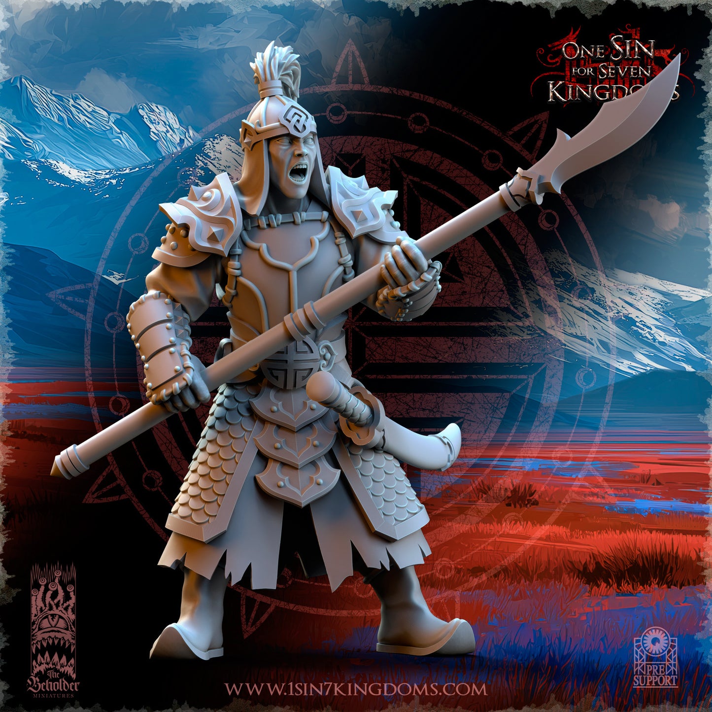 AS - Warrior alberd - BR - ASTARII - The Beholder Miniatures 25-09 Novità