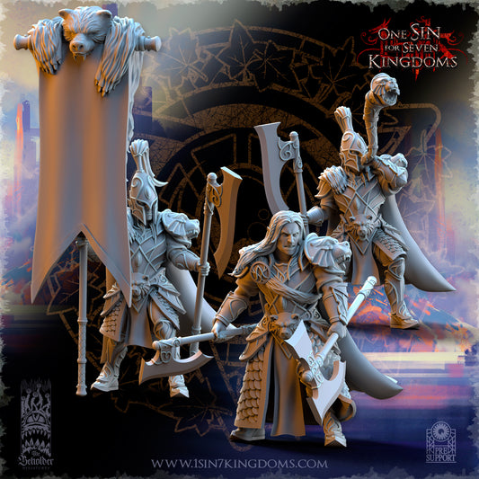 DK - Ingénieurs de guerre - BR – ROYAUME DES NAINS - Fantasy – The Beholder Miniatures 25-05 Nouveau