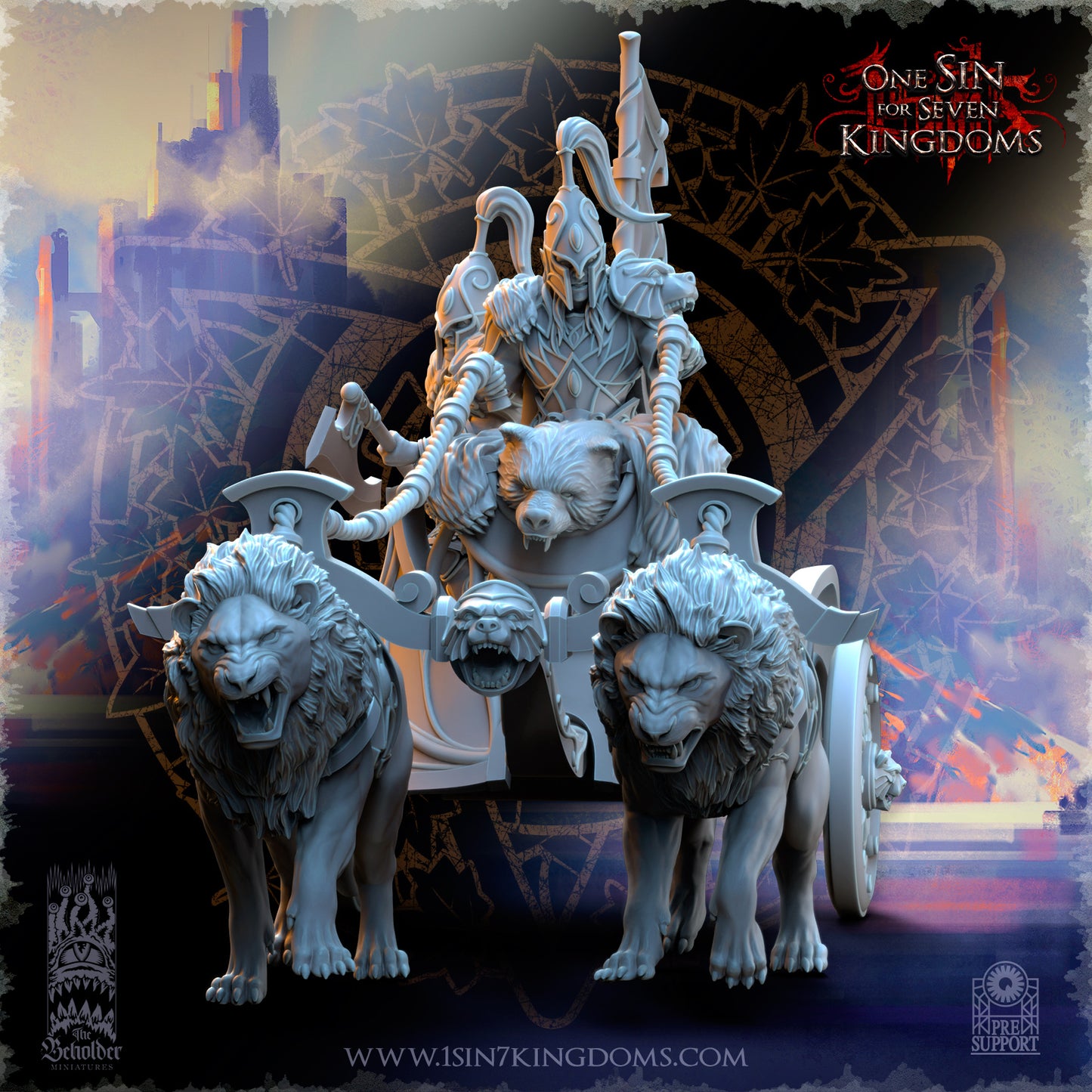 DK - Ingénieurs de guerre - BR – ROYAUME DES NAINS - Fantasy – The Beholder Miniatures 25-05 Nouveau